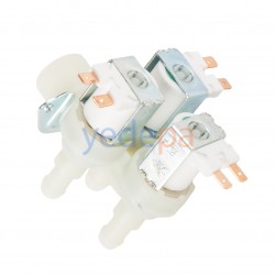 Çamaşır Makinesi Üçlü Su Giriş Ventil Vanası - 90 Metal Bağlantılı 10.5mm - TP Reflex