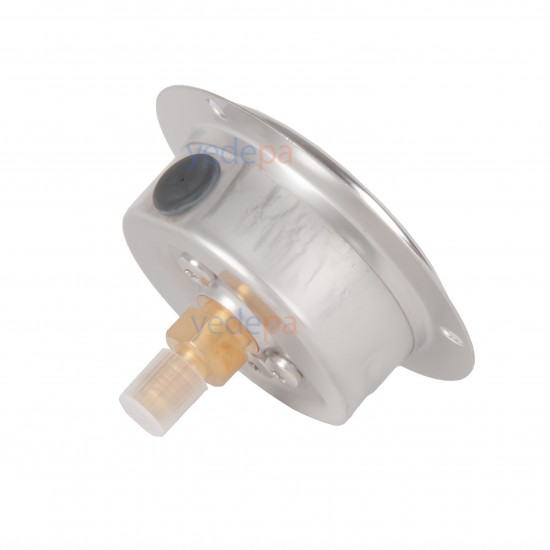 Techsun TPM250 Alçak Basınç Manometre Saati (Gliserinli) – R22, R134a, R404a, R407c Uyumlu