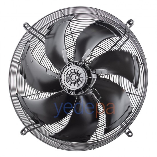 Ziehl-Abegg FN071-SDK.6K.V7P1 Aksiyal Fan - 380V, 710mm Fan Çapı, 14.850 m³/h Hava Debisi, 910 RPM, Emme Yönlü - Art. 154151