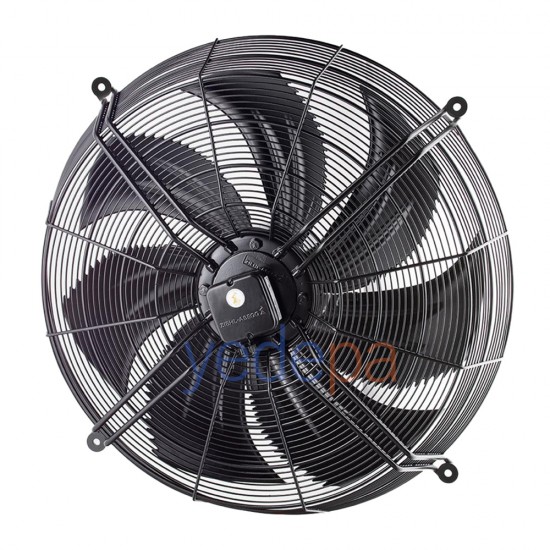 Ziehl-Abegg FN071-SDK.6K.V7P1 Aksiyal Fan - 380V, 710mm Fan Çapı, 14.850 m³/h Hava Debisi, 910 RPM, Emme Yönlü - Art. 154151