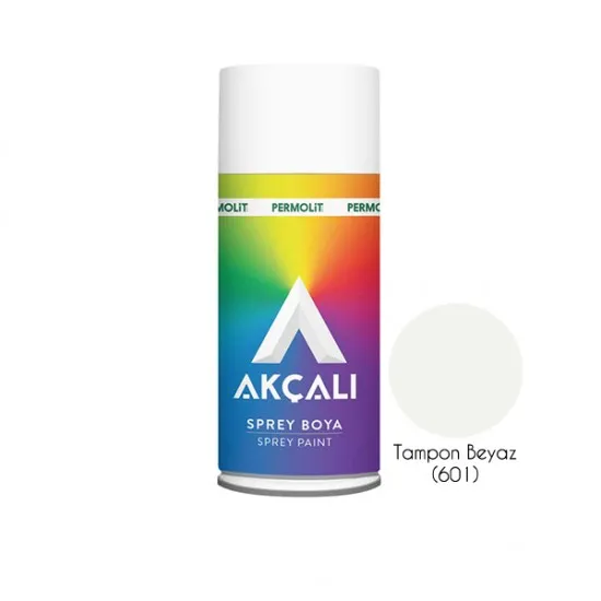 Akçalı Sprey Boya Tampon Beyaz (601)