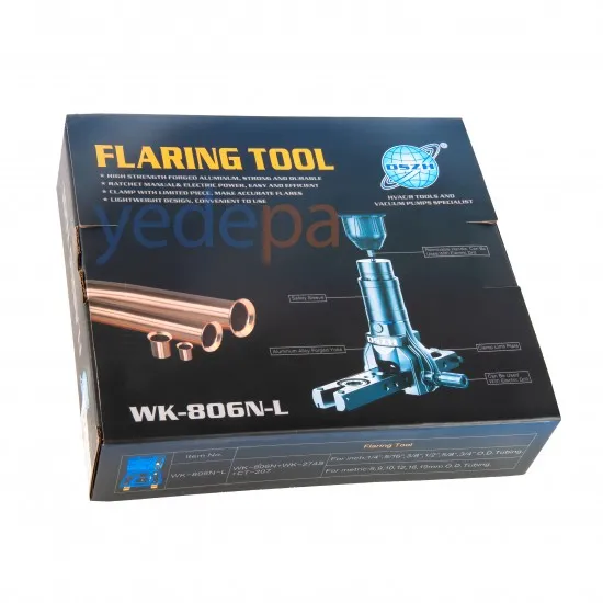 DSZH WK-806N-L Eksantrik Havşa Açma Seti – Havşa Açma, Boru Kesme, Çapak Temizleme, 6–19 mm