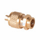 1/4 HVAC Refrigerant Charging Access Valve (Tubeless)