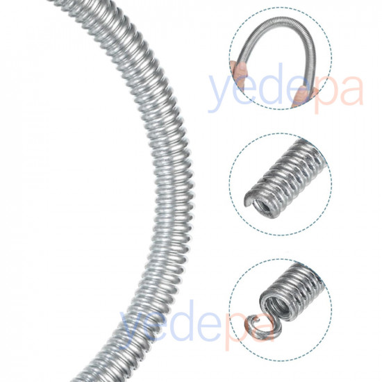 5/8" PVC - სპილენძის - ლითონის მილის შიდა ღუნვის ზამბარა - 1 მეტრი