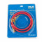 Value VRP-U 3-Piece Refrigerant Charging Hose Set 90 cm – Red/Blue/Yellow, 800 psi (R1234yf)