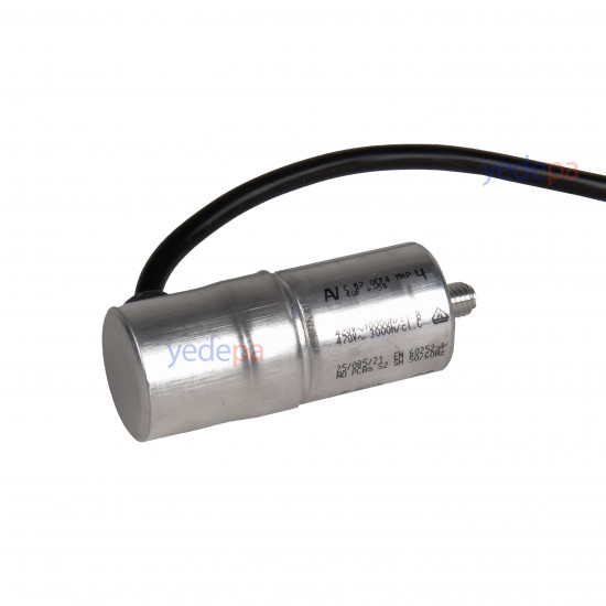 4 µF 420V Kablolu Kondansatör / Kapasitör