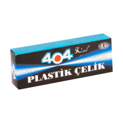 404 Plastic Steel Adhesive 16 g | Two-Component Clear Epoxy (Resin + Hardener)