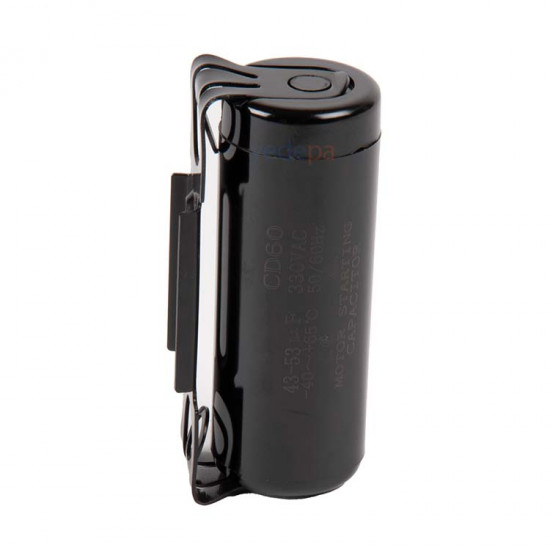 43-53 µF 330 VAC - 50/60 Hz Start Capacitor with Cap