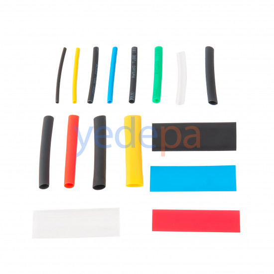580-Piece Heat Shrink Tubing Set – Cable Insulation Kit in Various Diameters and Colors