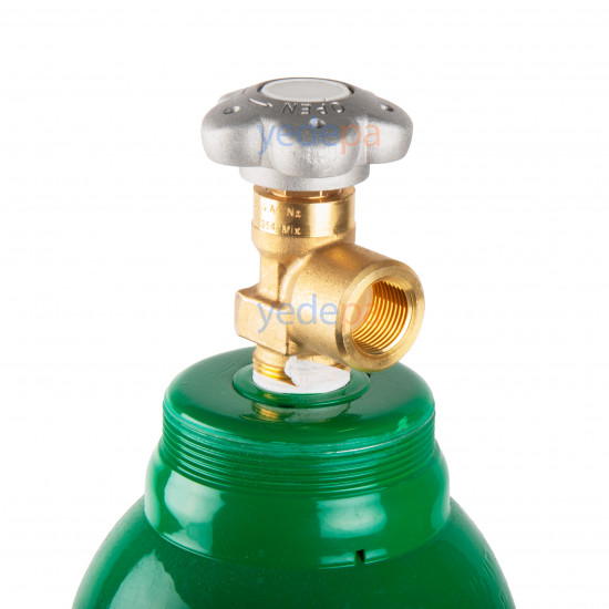 5 L Nitrogen Cylinder with Valve - 50 Bar Test Pressure