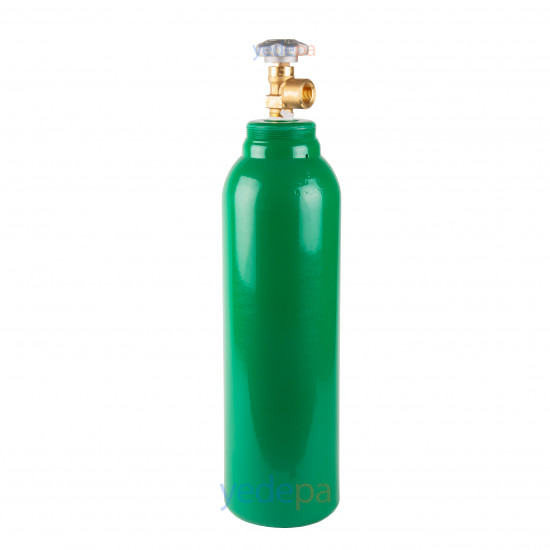 5 L Nitrogen Cylinder with Valve - 50 Bar Test Pressure