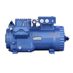 BOCK HGX56e/850-4 S Semi-Hermetic 6-Cylinder Suction Gas-Cooled Compressor | IP66, 380-420V, R404A, R407C and R134a Compatible