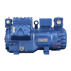 BOCK HGX66e/1340-4 S Semi-Hermetic 6-Cylinder Reciprocating Compressor | 380–420V Y/YY, IP66, R404A-R134a Compatible