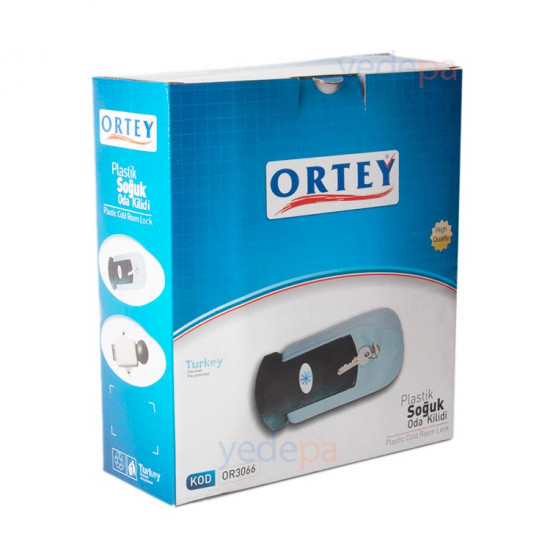 Ortey პლასტმასის სამაცივრე კამერის საკეტი OR-3066