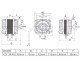 Weiguang Q Fan Motoru 110w YZF34-45