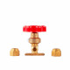Shut-Off Valve 1/2 inch – Flare Manual Shut-Off Valve, with Flare Nuts