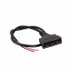 Ariston - Protherm Combi Boiler 3-Way Valve Motor Connection Cable 50 cm, 3-Pin Connector – Compatible with 65104523 / 0020034153