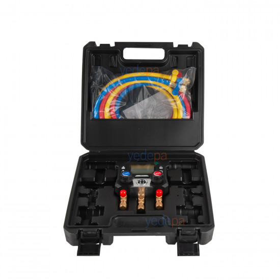 Artiko MG-10A ციფრული კოლექტორი, სრული ნაკრები – 88 ფრეონი, 800 psi, A2L ალის ხატულა, 3 შლანგით