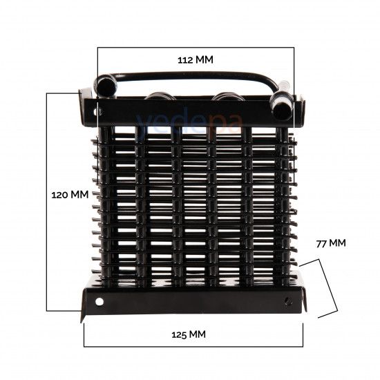 ATM-4R-6T-100-1,2Y (MA 20 227) Wire-and-Tube Static Condenser (125x120x77 mm)