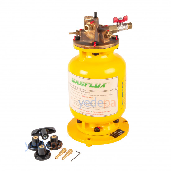 AutoFluxer M3 Gasflux ავზის სისტემა - პროფესიონალური რჩილვისა და შედუღების გადაწყვეტა