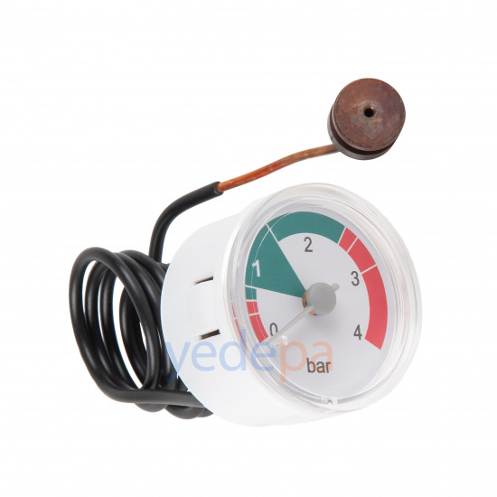 კატიოლის მანომეტრი (MANOMETER CEWAL Ø40 JJJ008922460) | Baymak Luna 3 – Falke – Baxi-სთან თავსებადი წნევის საზომი