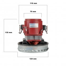 Bekatech BT43 მტვერსასრუტის ვაკუუმ-მოტორი 1400W – Arçelik 9320 მოდელი