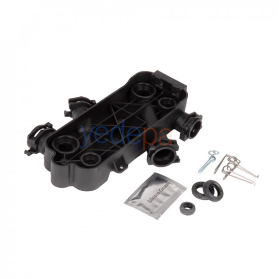 Buderus GB042 - U062 - Bosch Classic Silver სამსვლიანი კლაპანის ჰიდრობლოკი