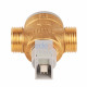 Caleffi 1/2" Water Flow Sensor (Flow Turbine) – Ferroli Combi Boiler Compatible – 39804220 – Made in Italy