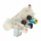TP Reflex Washing Machine Triple Water Inlet Valve - 180° Plastic Push-Fit Connection with Group Socket