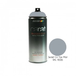 Carat Sprey Boya Sedef Gri Yarı Mat (Ral 9007)