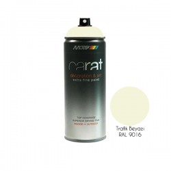 Carat Sprey Boya Trafik Beyazı (Ral 9016)
