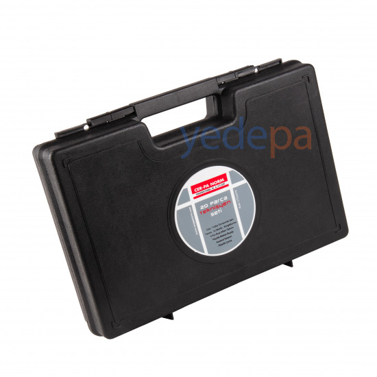 CER-PA NORM CTS2070 20-Piece Technician Set – Professional Hand Tools and Carrying Case
