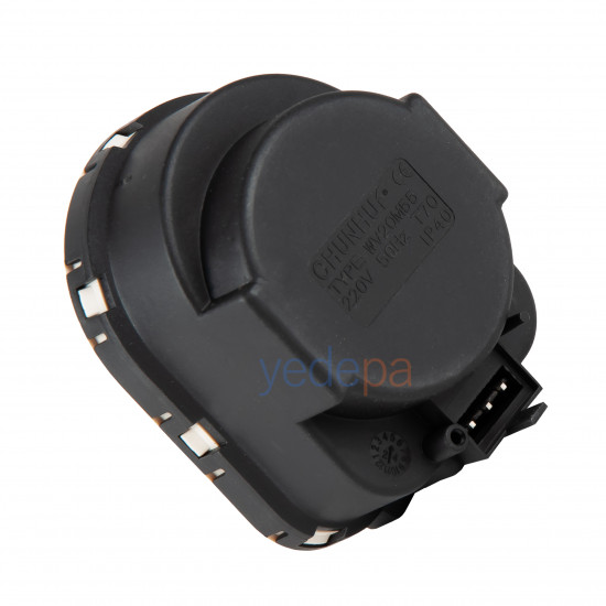 Chunhui WV20M55 320100164 კატიოლის სამსვლიანი კლაპანის სტეპ-მოტორი 7.5mm (ECA, Baymak, Biasi თავსებადი)