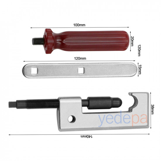 CT-204 Locking Copper Tube Pinch-Off Pliers (Pinch-Off) - for All Copper Tubes up to 10 mm (3/8”) Diameter