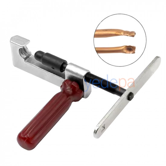 CT-204 Locking Copper Tube Pinch-Off Pliers (Pinch-Off) - for All Copper Tubes up to 10 mm (3/8”) Diameter