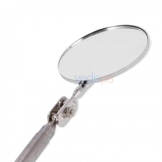 CT-502 Telescopic Welding and Inspection Mirror (Stainless Steel - 2" Diameter)