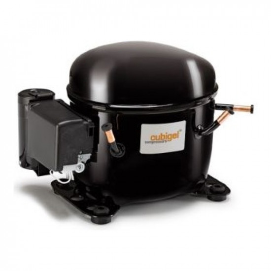 Cubigel GU45TG ჰერმეტული კომპრესორი – 1/6 HP, R134a, HBP 470 W