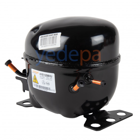 Cubigel HYE125MHU 1/4+ R600a Hermetic Refrigerator Compressor