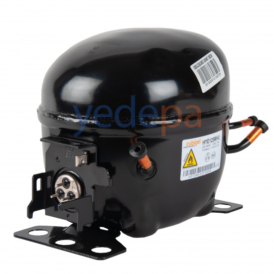 Cubigel HYE125MHU 1/4+ R600a Hermetic Refrigerator Compressor