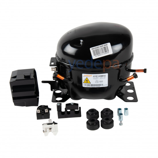 Cubigel HYE125MHU 1/4+ R600a Hermetic Refrigerator Compressor