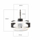 Daikin İnverter Klima DC Dış Ünite Fan Motoru M5SLY10/15FR-1-WL (ZKFP-41-10-1)