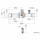 Danfoss 009G7055 GBC 22S 7/8" ODF Küresel Vana, 33.34 m³/h Kv, 45 bar