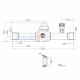 Danfoss 009L7053 GBC 16s Solder Ball Valve 5/8" - 16 mm ODF, 15.66 m³/h Kv, 45 bar