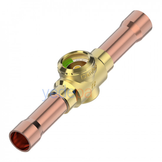 Danfoss SGP 19s N Gözetleme Camı – Kaynaklı 3/4", N Tipi Nem Göstergeli, 52 bar MWP (014L0185)