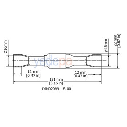 Danfoss 020B1052 NRV 12S 5/8" ODF Straight Solder Check Valve – 2.42 m³/h Kv, 49 bar