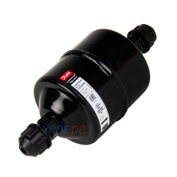 Danfoss 023Z504491 DML 164 ჰერმეტული ფილტრ-ოსუშიტელი - 16 cu.in. 1/2 დიუმიანი flare მიერთებით, ტენის მოცილების მაღალი სიმძლავრის თხევადი ხაზის ფილტრ-ოსუშიტელი