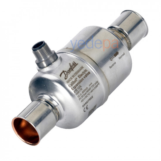 Danfoss ETS 24C ელექტრონული ტრვ (034G7901) – 5/8" ODF, 50 bar, Ex-Proof სერტიფიცირებული