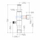 Danfoss 034L0025 KVP 22 7/8" ODF ისპარიტელის წნევის რეგულატორი – 2.5 მ³/სთ Kv, 18 ბარი