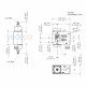 Danfoss MP55 ზეთის წნევის პრესოსტატი (060B017191) – SPDT კონტაქტი, ხელით რესეტი, 0.3-4.5 bar
