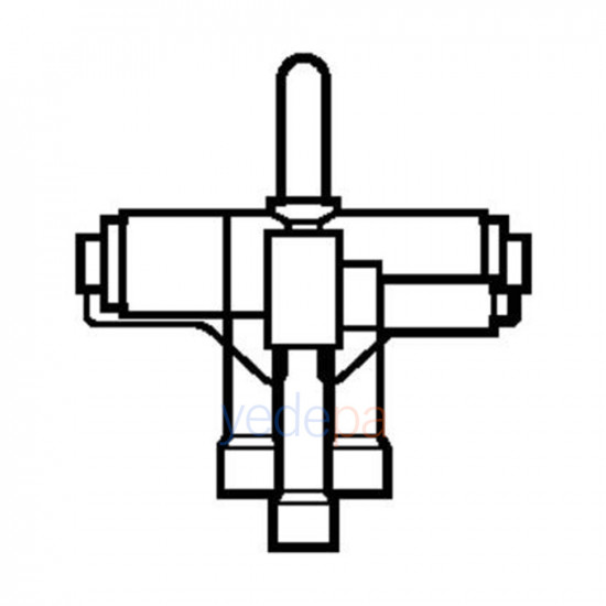 Danfoss 061L1219 STF-2011G3 ოთხსვლიანი კლაპანი 7/8"-1 1/8"